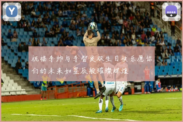 祝福李帅与李智良双生日快乐愿你们的未来如星辰般璀璨辉煌